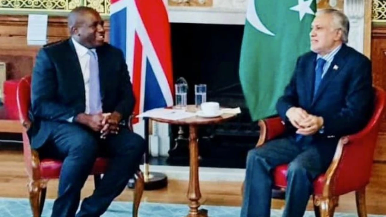 Dar, UK's Lammy discuss strengthening Pak-UK ties, regional issues