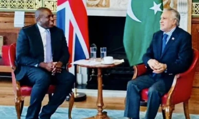 Dar, UK's Lammy discuss strengthening Pak-UK ties, regional issues