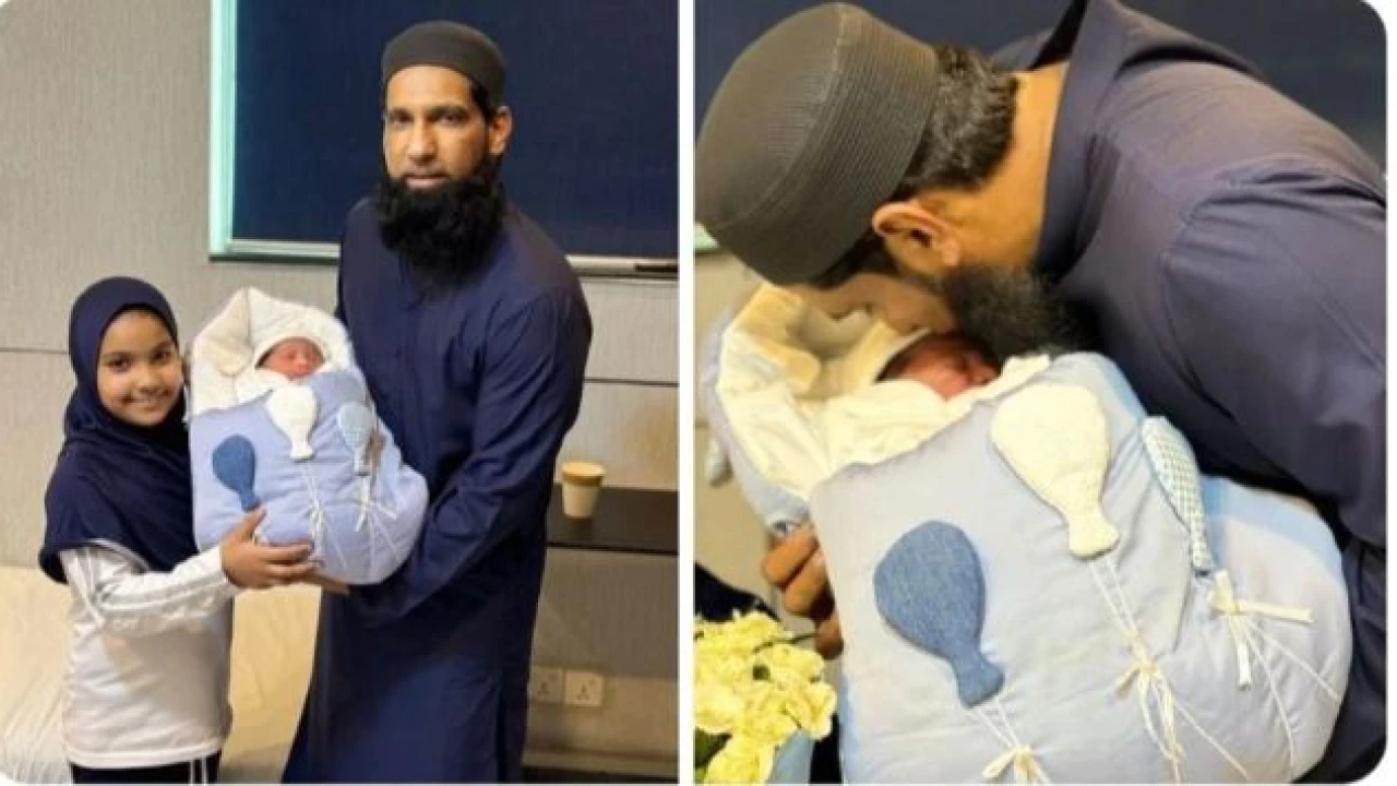 Ex-cricketer Muhammad Yusuf becomes maternal grandfather 