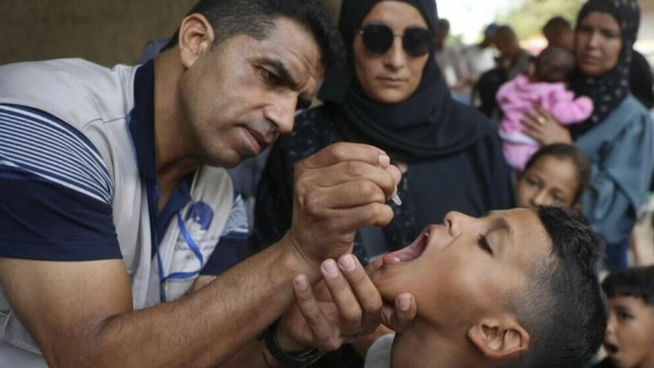 Israeli strikes kill 12 Palestinians in Gaza as polio vaccination resumes