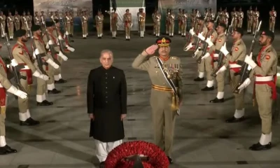 Defence and Martyrs’ Day ceremony underway at GHQ