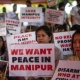 Six people killed in Manipur India as ethnic violence increases