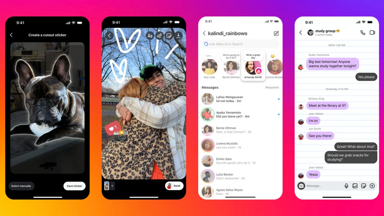 Instagram is adding new features for DMs