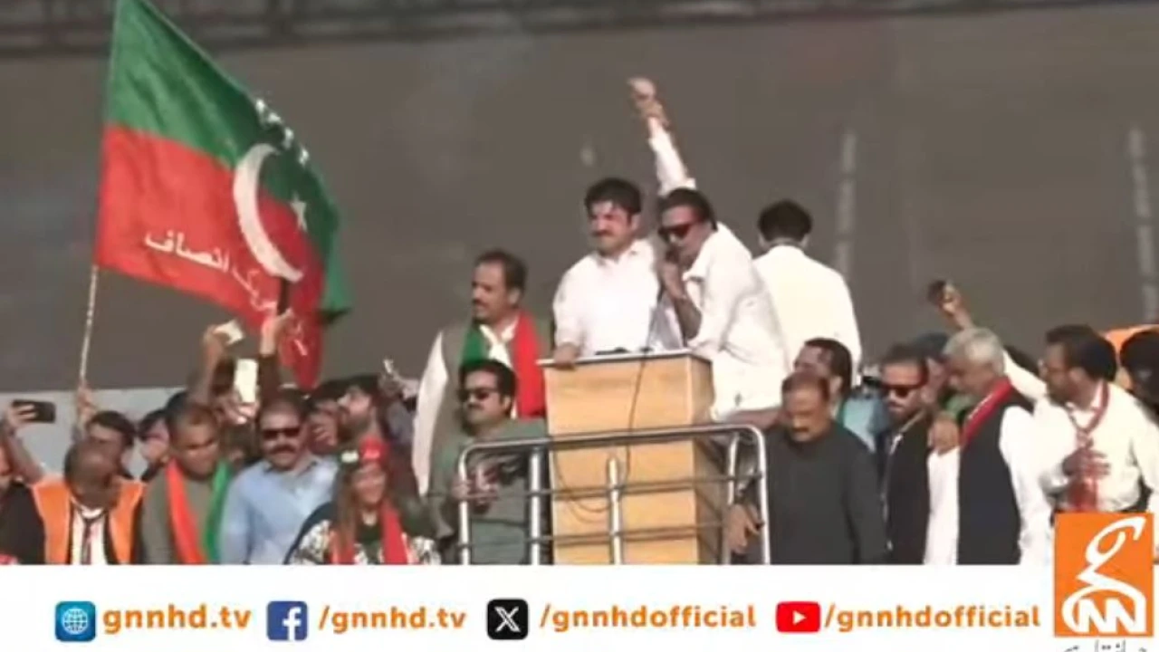 PTI power show continues in Islamabad despite obstacles