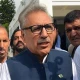 Arif Alvi apologises for sharing old video of PTI rally