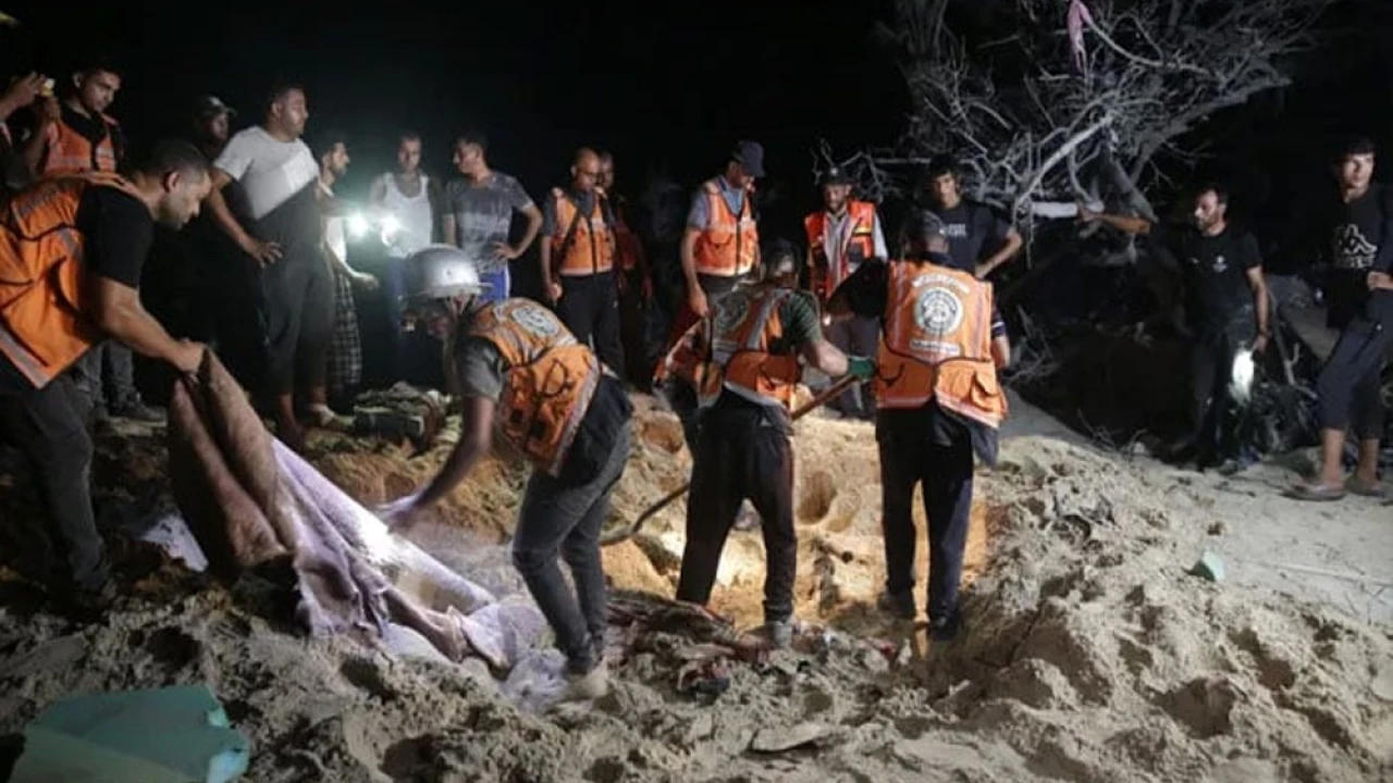 40 Palestinians martyred by Israeli attack on al-Mawasi camp