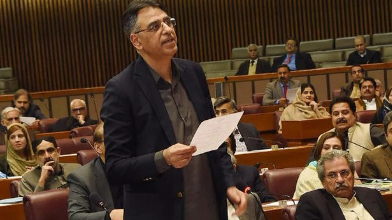 Asad Umar lambasts opposition for criticising govt over national security