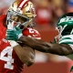 McCaffrey sits, Mason stars for dominant 49ers