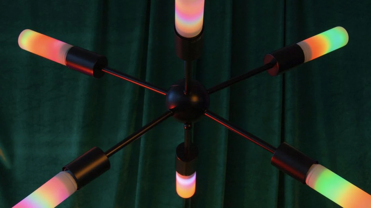 Lifx’s new tube bulb turns your boring light fixtures into RGB glowsticks