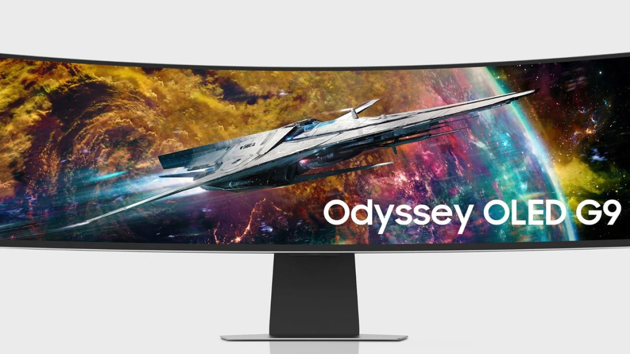 Samsung’s massive OLED monitor is on sale with a free 24-inch display thrown in