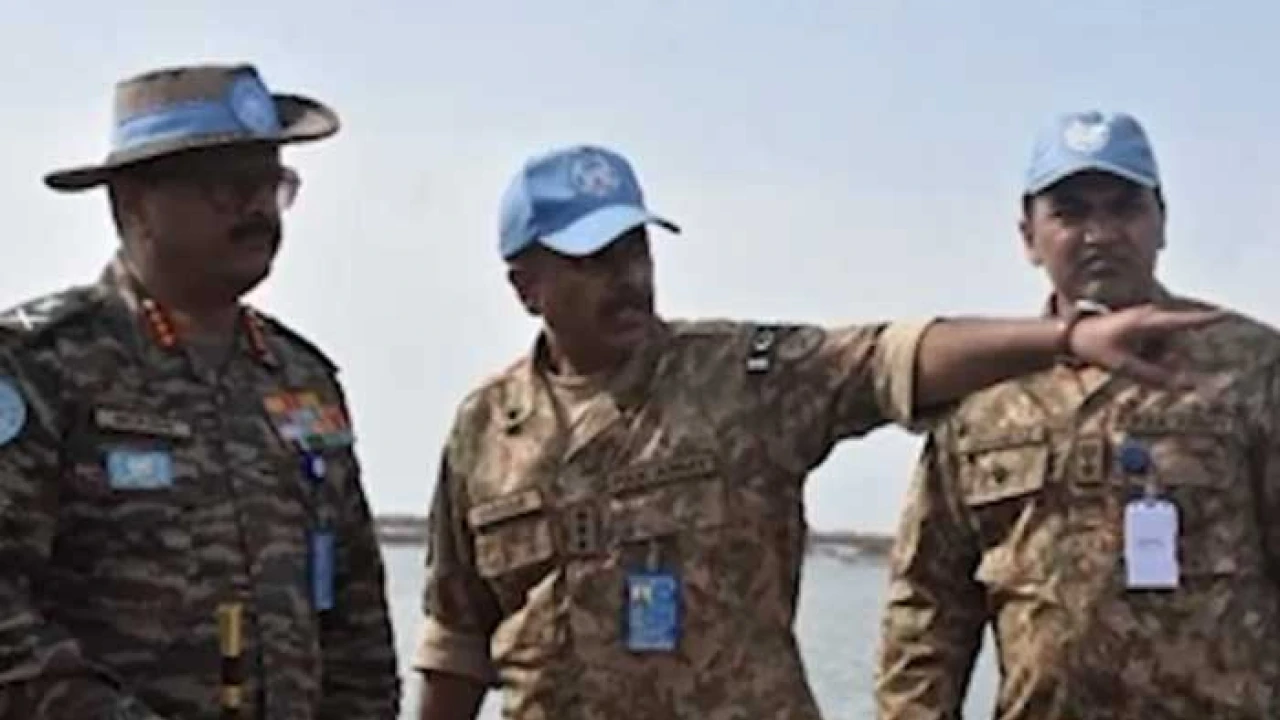 Indian commander applauds Pakistani peacekeepers' professionalism