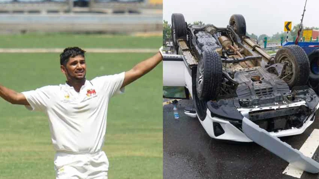 Indian cricketer Musheer Khan suffers fracture in road accident