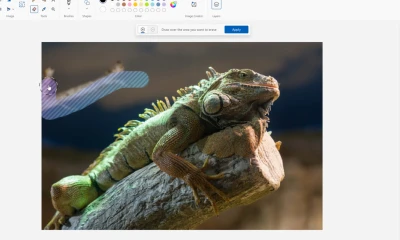 Microsoft Paint is getting Photoshop-like generative AI fill and erase features