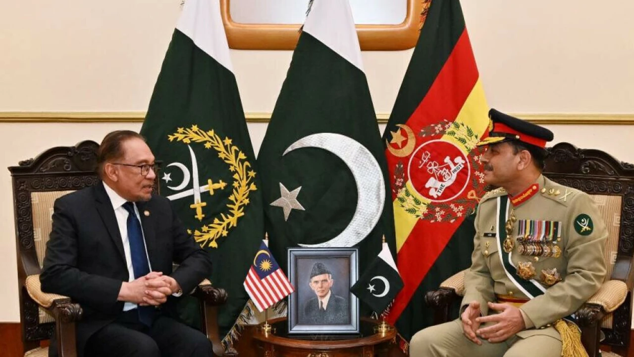 Army chief Munir, Malaysian PM discuss regional security, defence ties