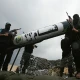 Hamas again fires rockets at Tel Aviv after 1 year of Gaza war