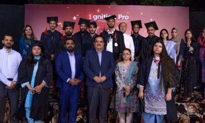 Graduation ceremony for IT, Health and Business graduates with UK qualifications