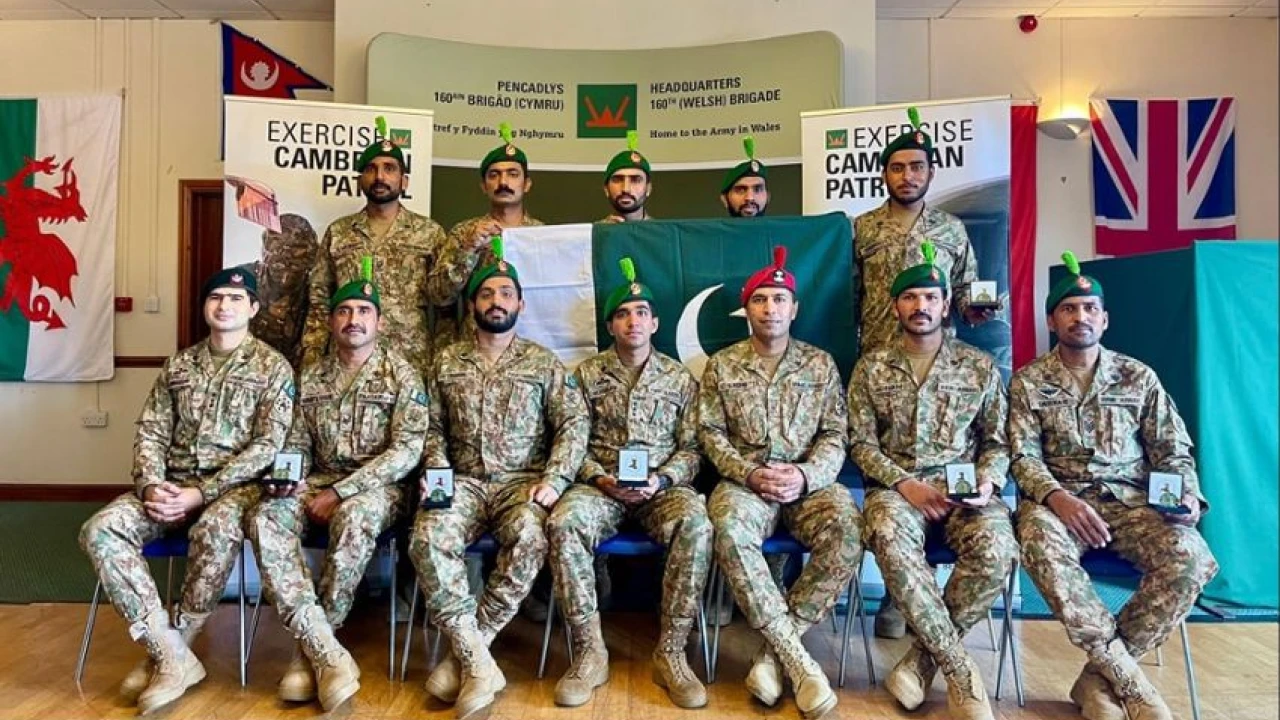 Pakistan Army team wins gold medal at Exercise Cambrian Patrol 2024 in UK