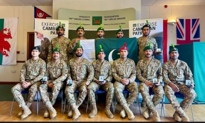 Pakistan Army team wins gold medal at Exercise Cambrian Patrol 2024 in UK