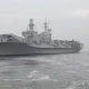 Italian Navy Aircraft Carrier CAVOUR, Frigate ALPINO visit Pakistan