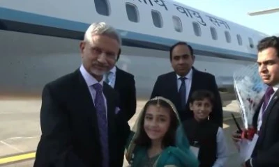 Indian foreign minister lands in Pakistan to attend SCO Summit