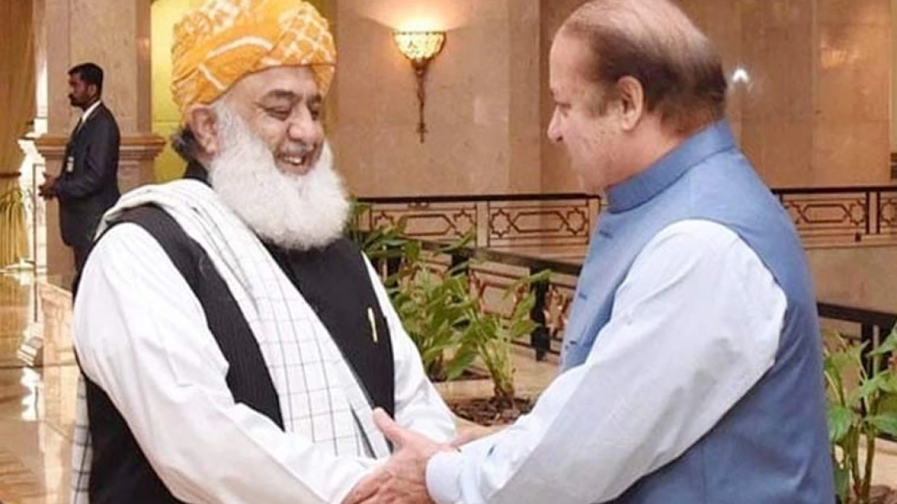 Maulana Fazl, Nawaz Sharif to meet today