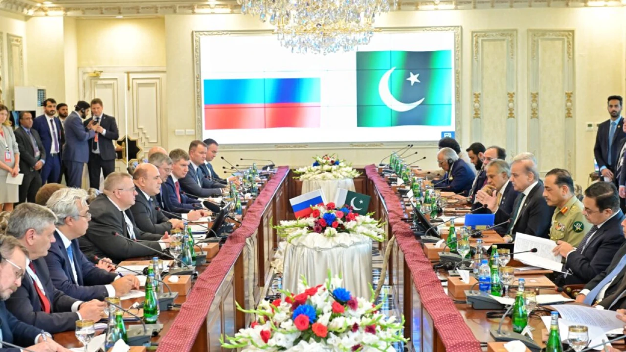 PMs Sharif, Mishustin agree to pursue robust dialogue, cooperation between Pakistan, Russian