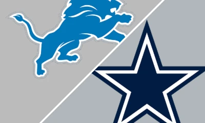 Follow live: Prescott, Cowboys meet Lions