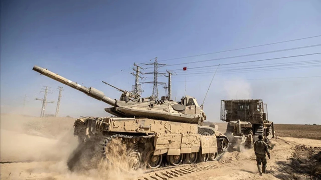 Another major Hamas attack on Israel, military tank destroyed