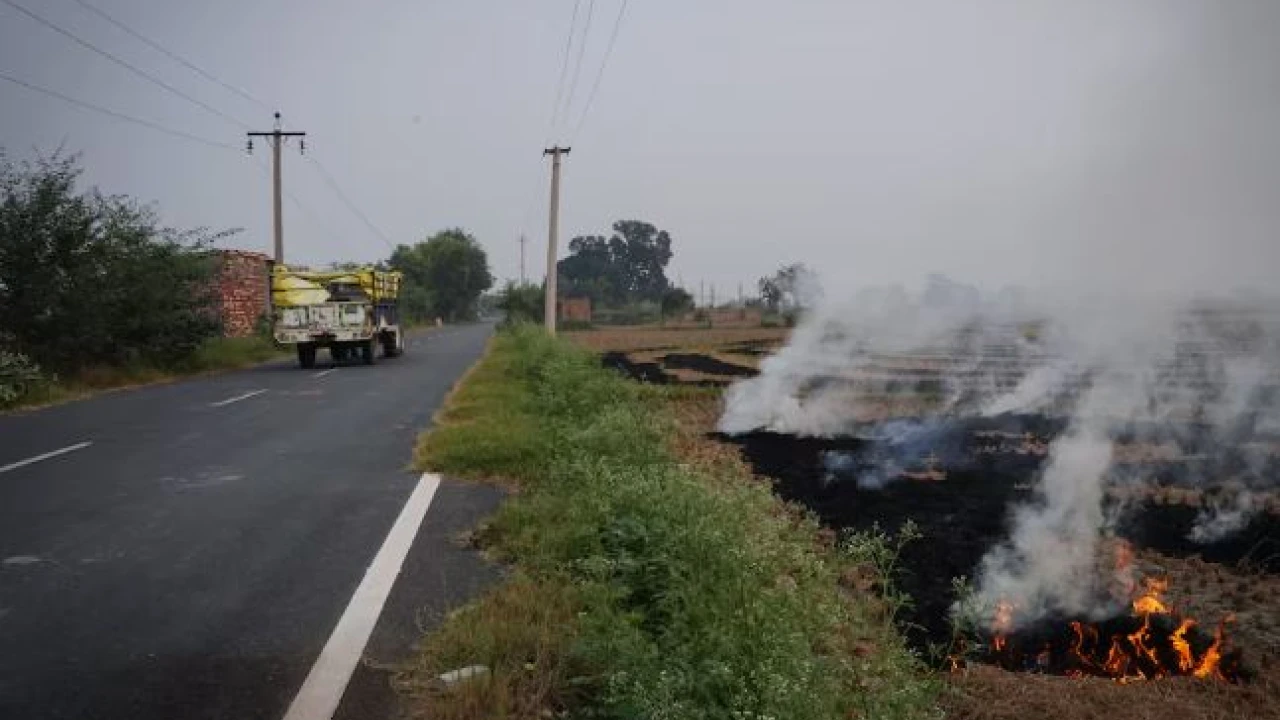 India, Pakistan apprehend farmers for burning crop waste