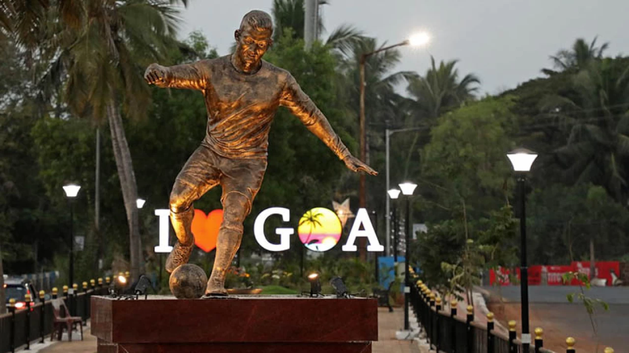 Cristiano Ronaldo has caused stir in southern Indian state of Goa