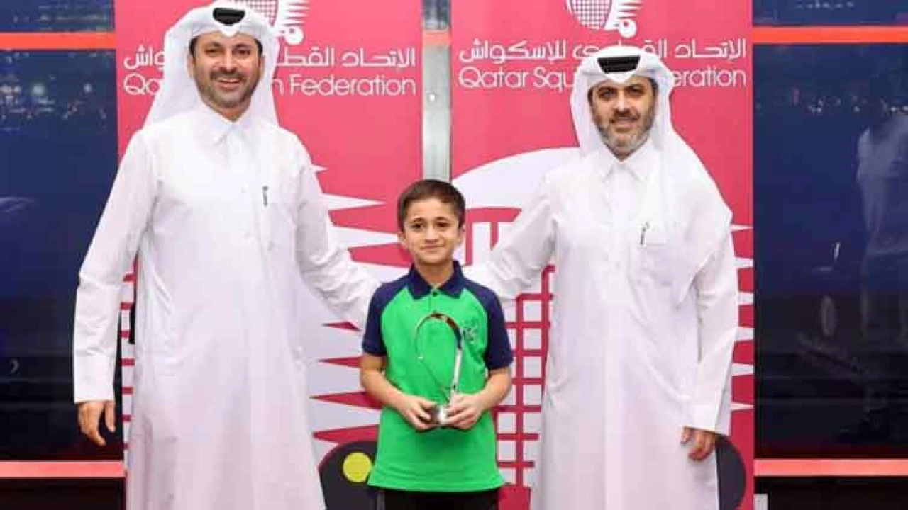 Rayyan claims silver at Doha Qatar International Junior Squash Championship