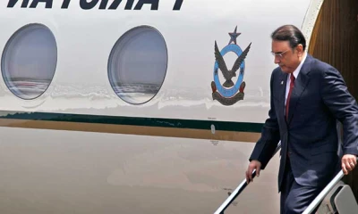 President Zardari flies Dubai for private visit