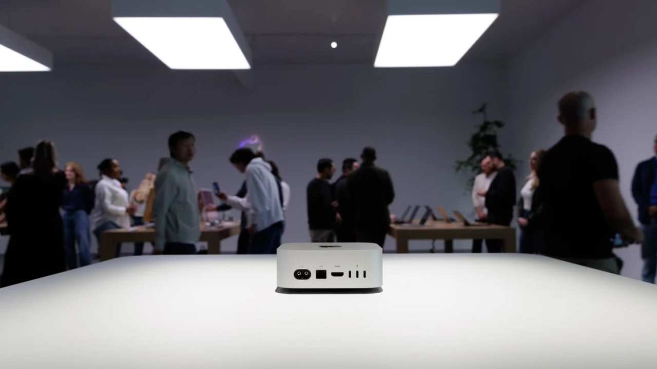 A first look at Apple’s redesigned Mac Mini and its other new Macs