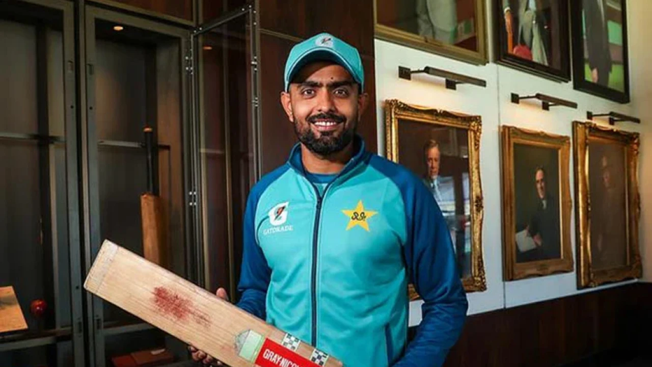 Babar Azam's bat to be displayed at Melbourne Ground