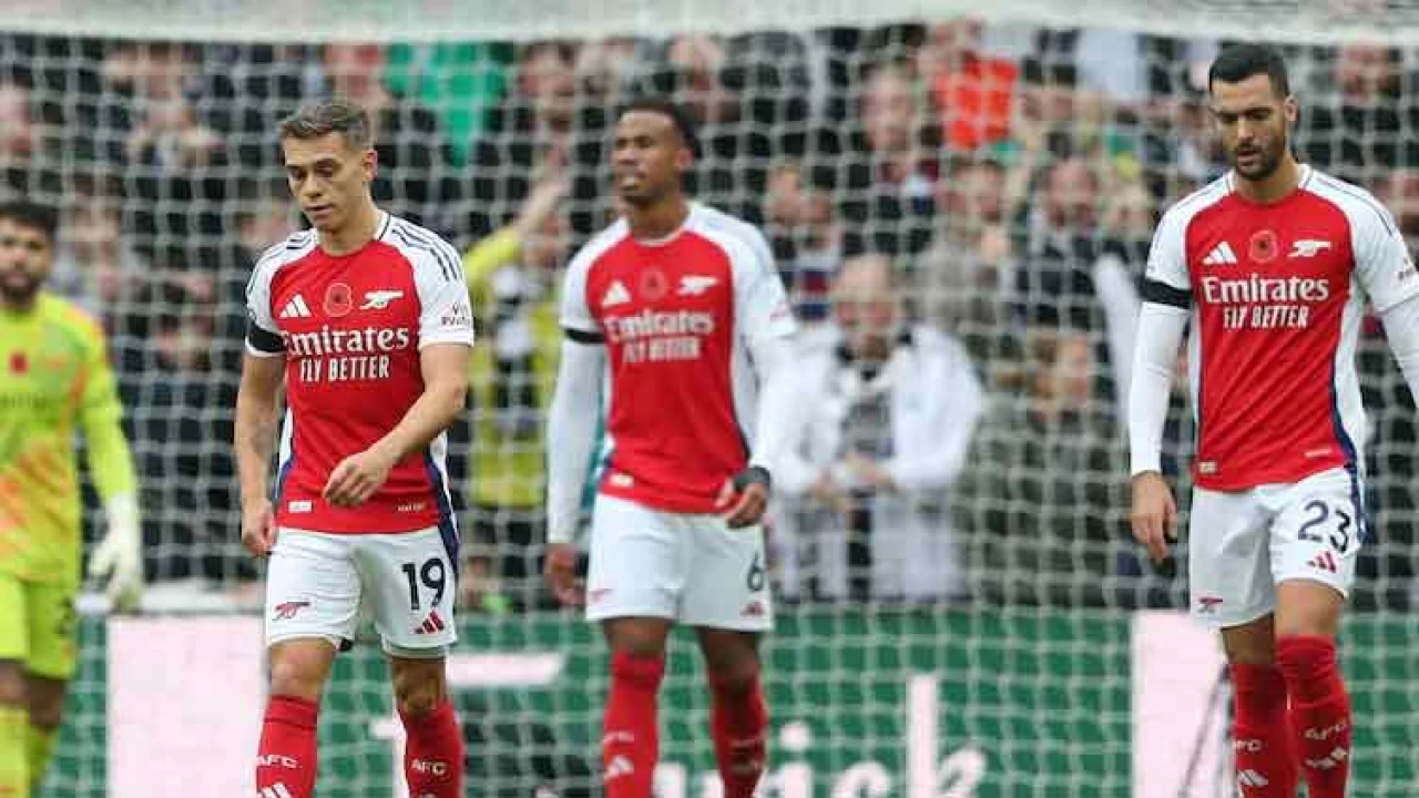 Newcastle beat Arsenal 1-0 to deliver Gunners a blow in title race