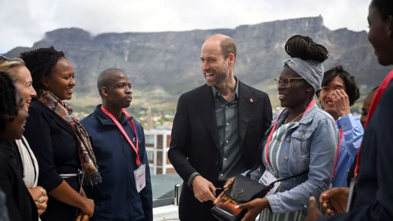 UK's Prince William arrives in South Africa for climate-focused trip