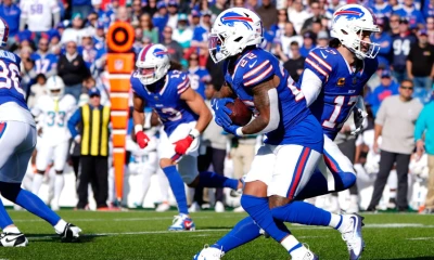 Bills' Ray Davis scored on 63-yard catch-and-run against Dolphins