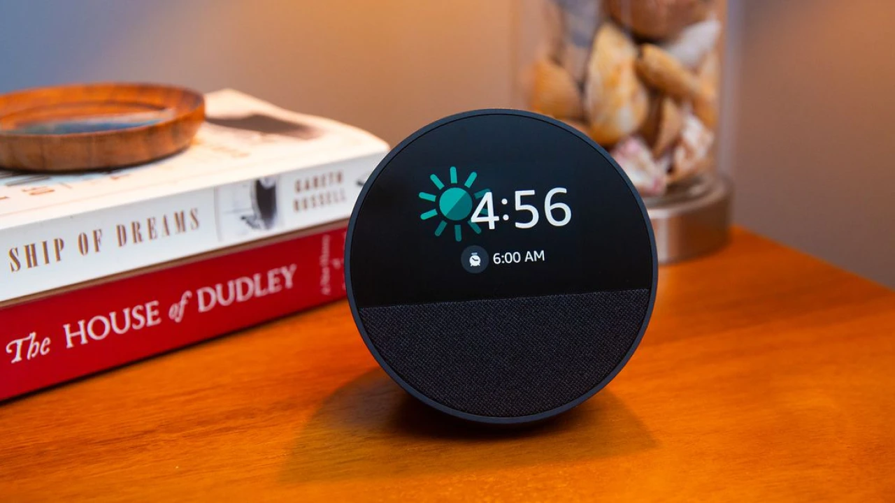 Amazon’s Echo Spot alarm clock is on sale with a free color smart bulb