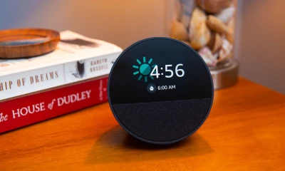 Amazon’s Echo Spot alarm clock is on sale with a free color smart bulb