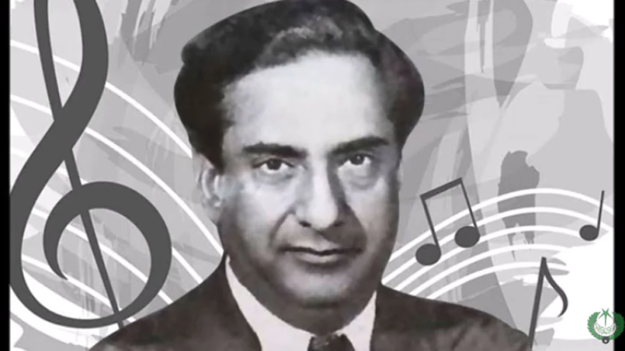 Death anniversary of musician Master Ghulam Haider being observed today