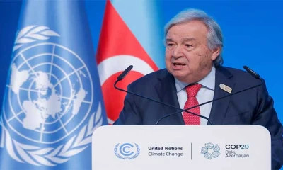 COP29: Pay up or face climate-led disaster for humanity, warns UN chief