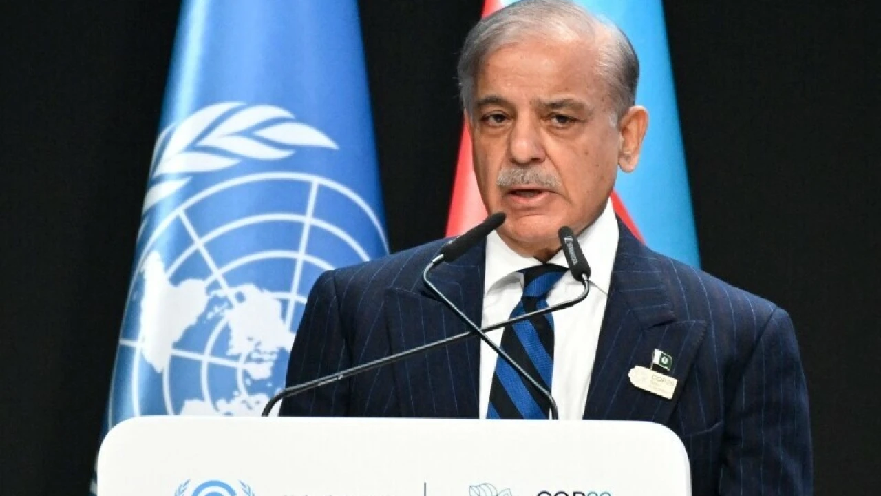 COP29: PM Shehbaz urges developed nations to fulfill financial pledges for Pakistan