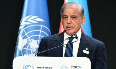 COP29: PM Shehbaz urges developed nations to fulfill financial pledges for Pakistan