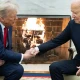 Trump, Biden shake hands in White House, vow smooth transfer