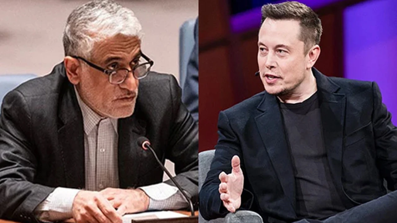 Elon Musk meets Iran's permanent representative to UN