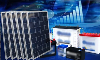 Price of solar batteries decline after record drop in panels’ price