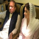 مریم نواز اور میاں محمد نواز شریف بیرون ملک کا دورہ مکمل کر کے لاہور پہنچ گئے