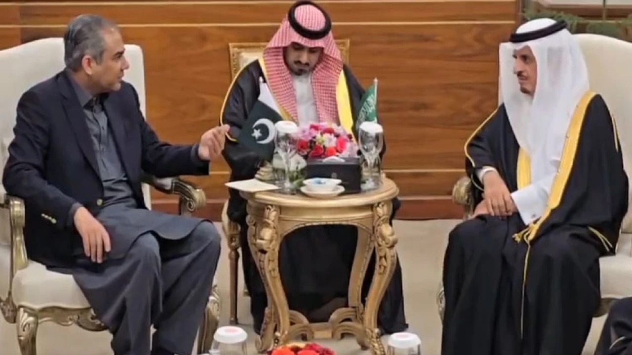 Naqvi, Saudi Deputy Interior Minister discuss bilateral relations