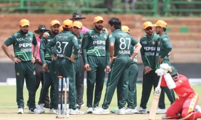 Zimbabwe beat Pakistan by 80 runs through DLS method in 1st ODI