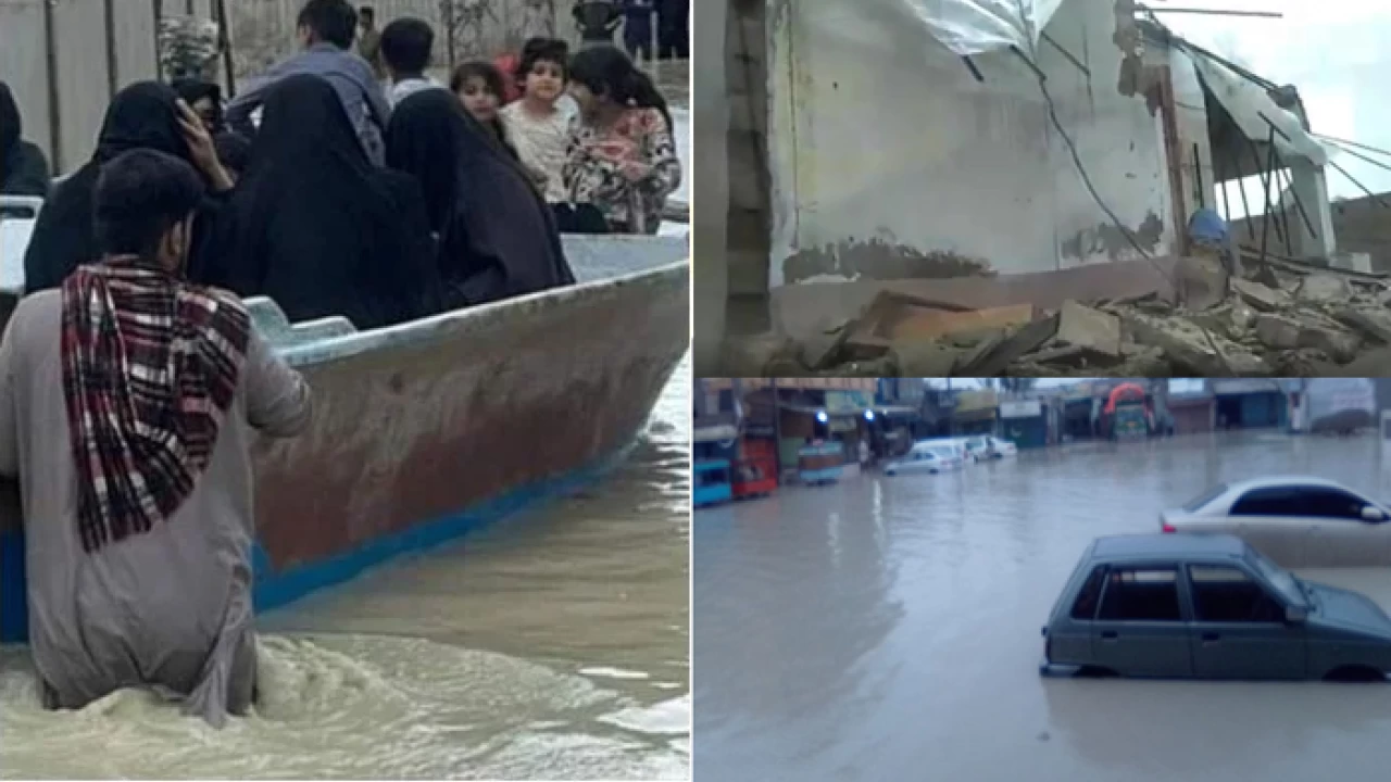 Heavy rainfall causes devastation; Floods disrupt life in Balochistan